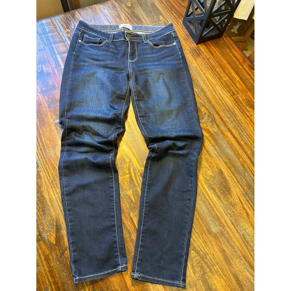 Paige Skyline Skinny‎ Jeans Women's 29 Dark Wash Indigo Stretch Denim